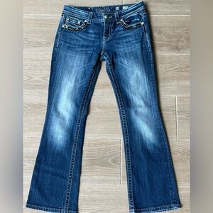 Miss Me, easy boot jeans, size 28